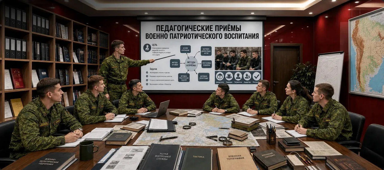 Обсуждение учебных материалов в методическом кабинете